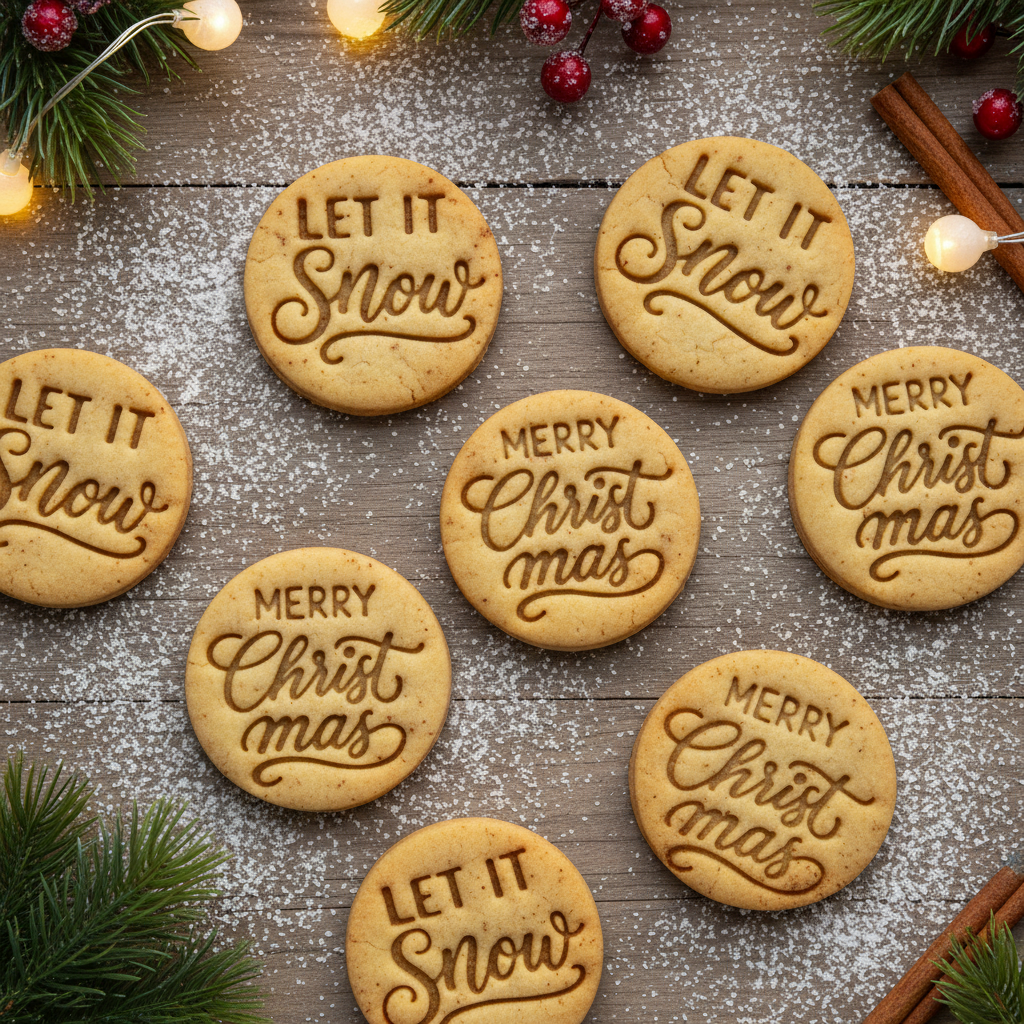 Let It Snow & Merry Christmas Mini Set
