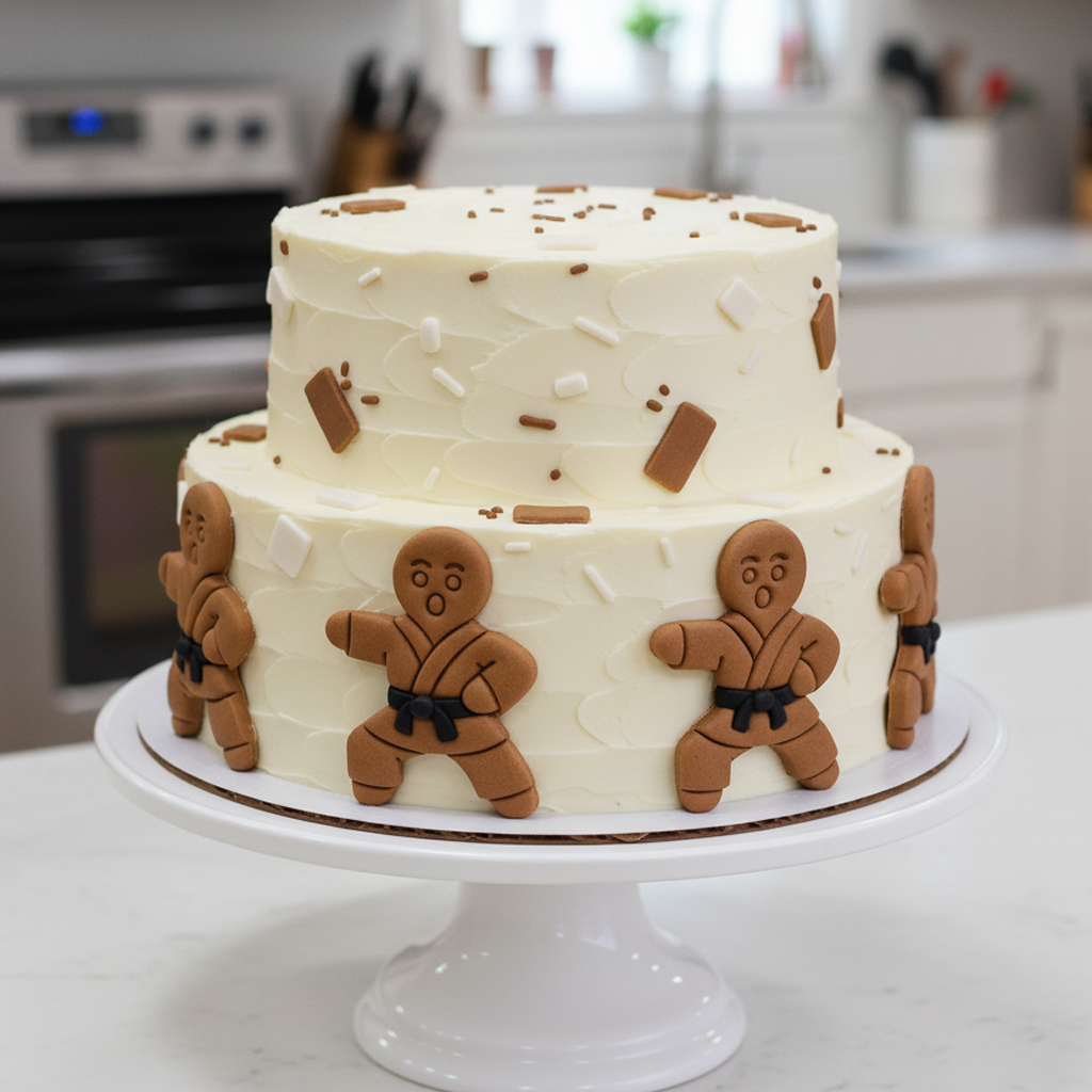 Karate Gingerbread Man
