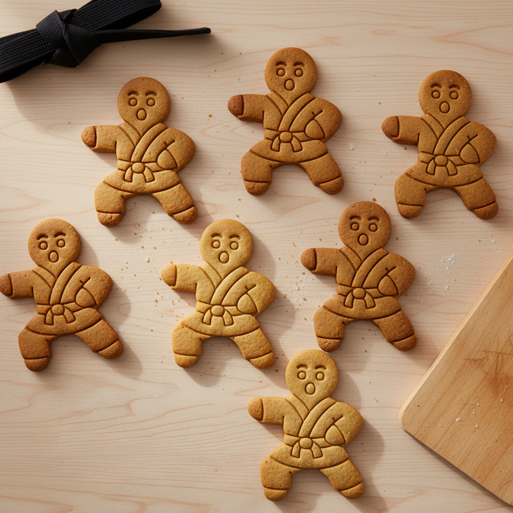 Karate Gingerbread Man