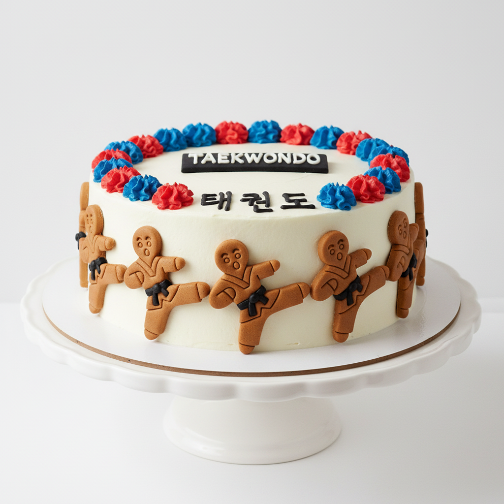 Taekwondo Gingerbread Man