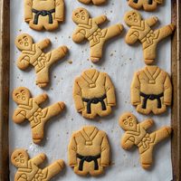 Taekwondo Gingerbread Man & Dobok