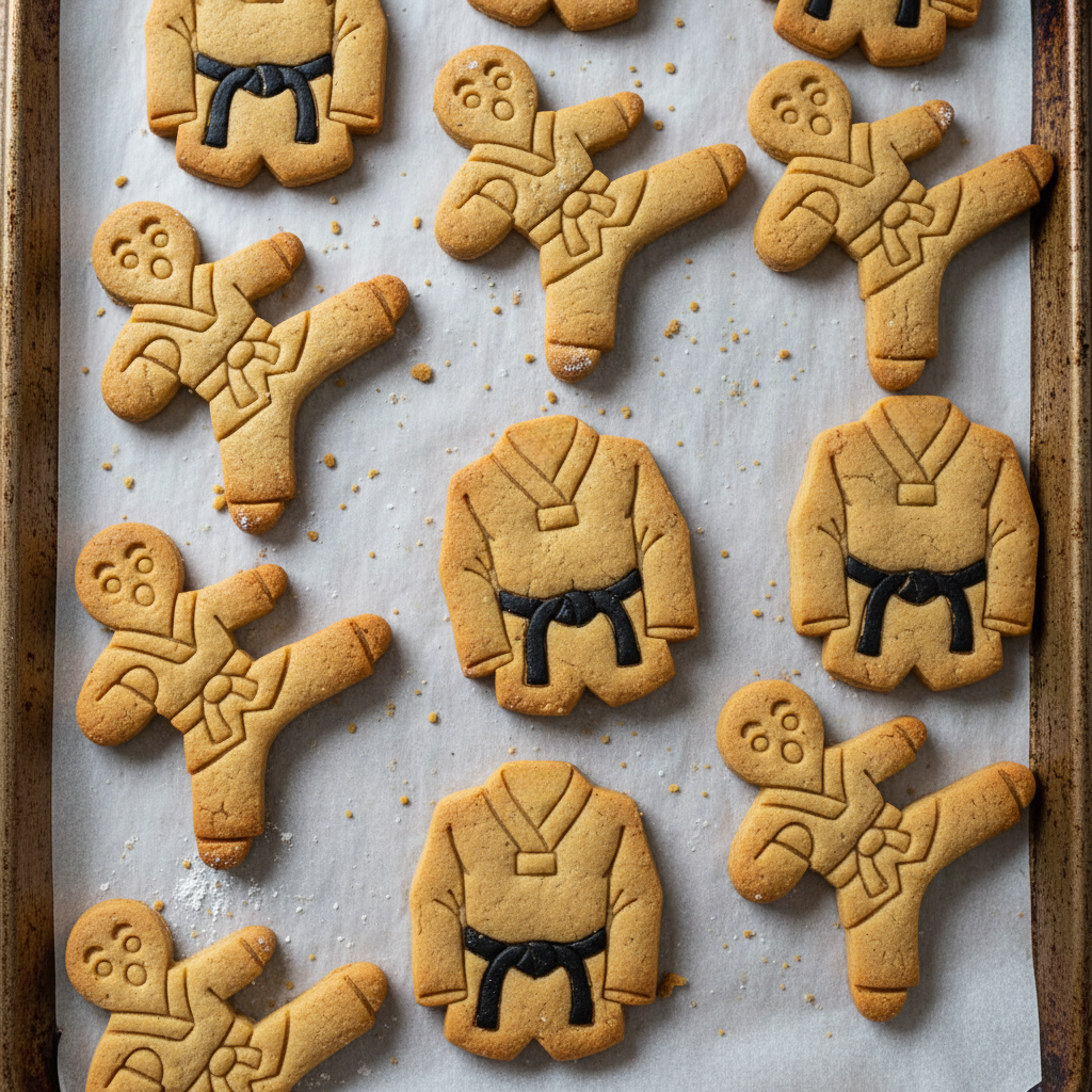 Taekwondo Gingerbread Man & Dobok