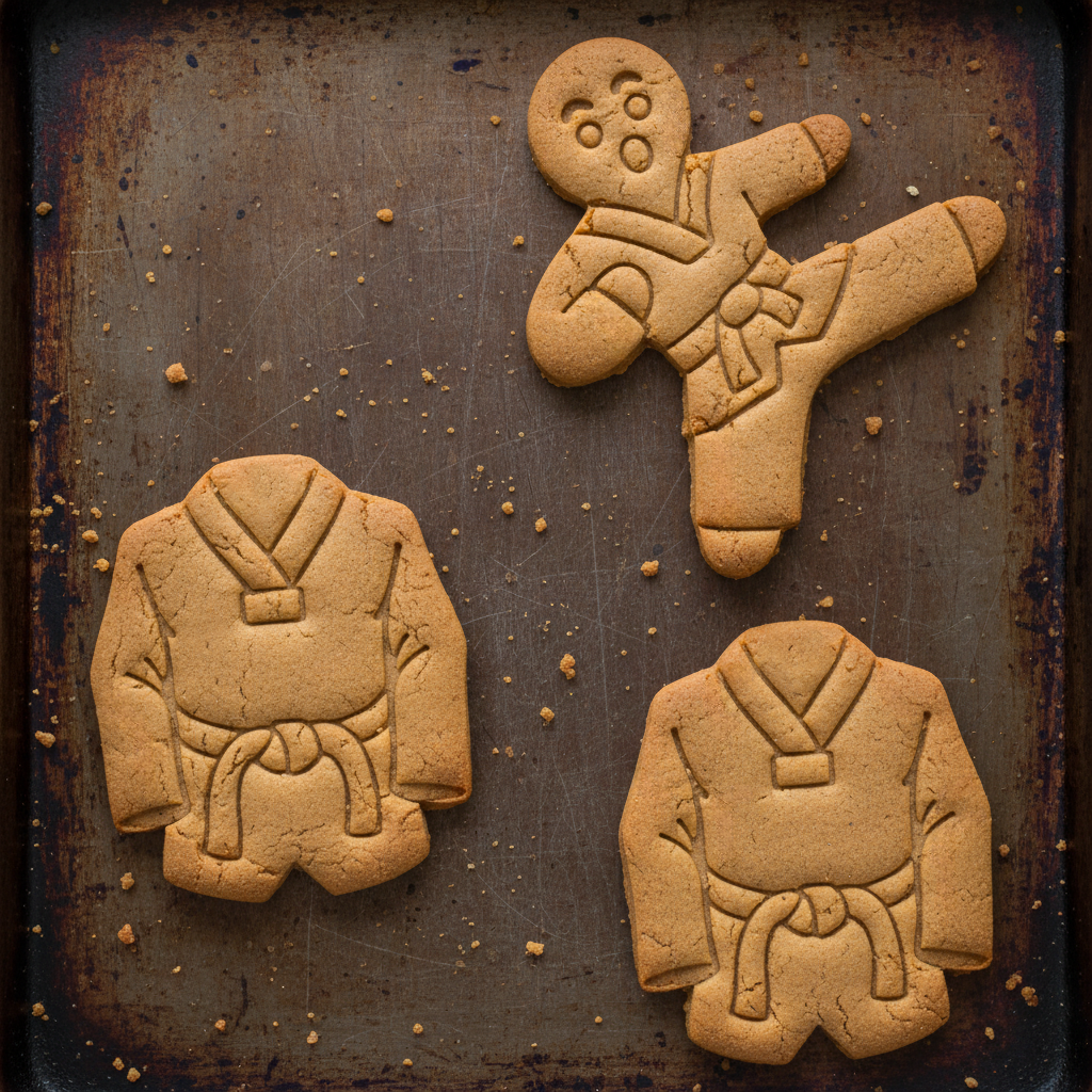 Taekwondo Gingerbread Man & Dobok