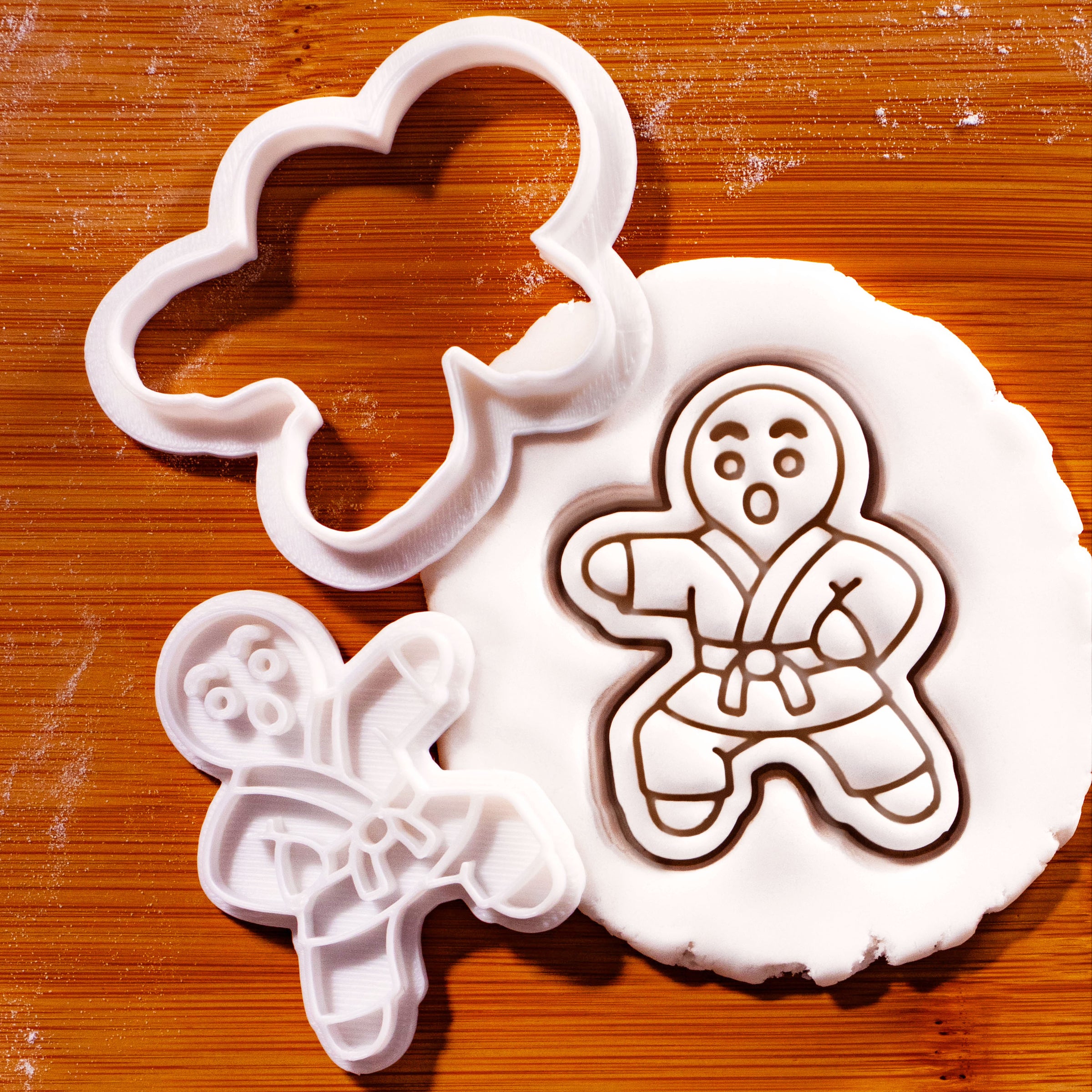 Karate Gingerbread Man Mini Set