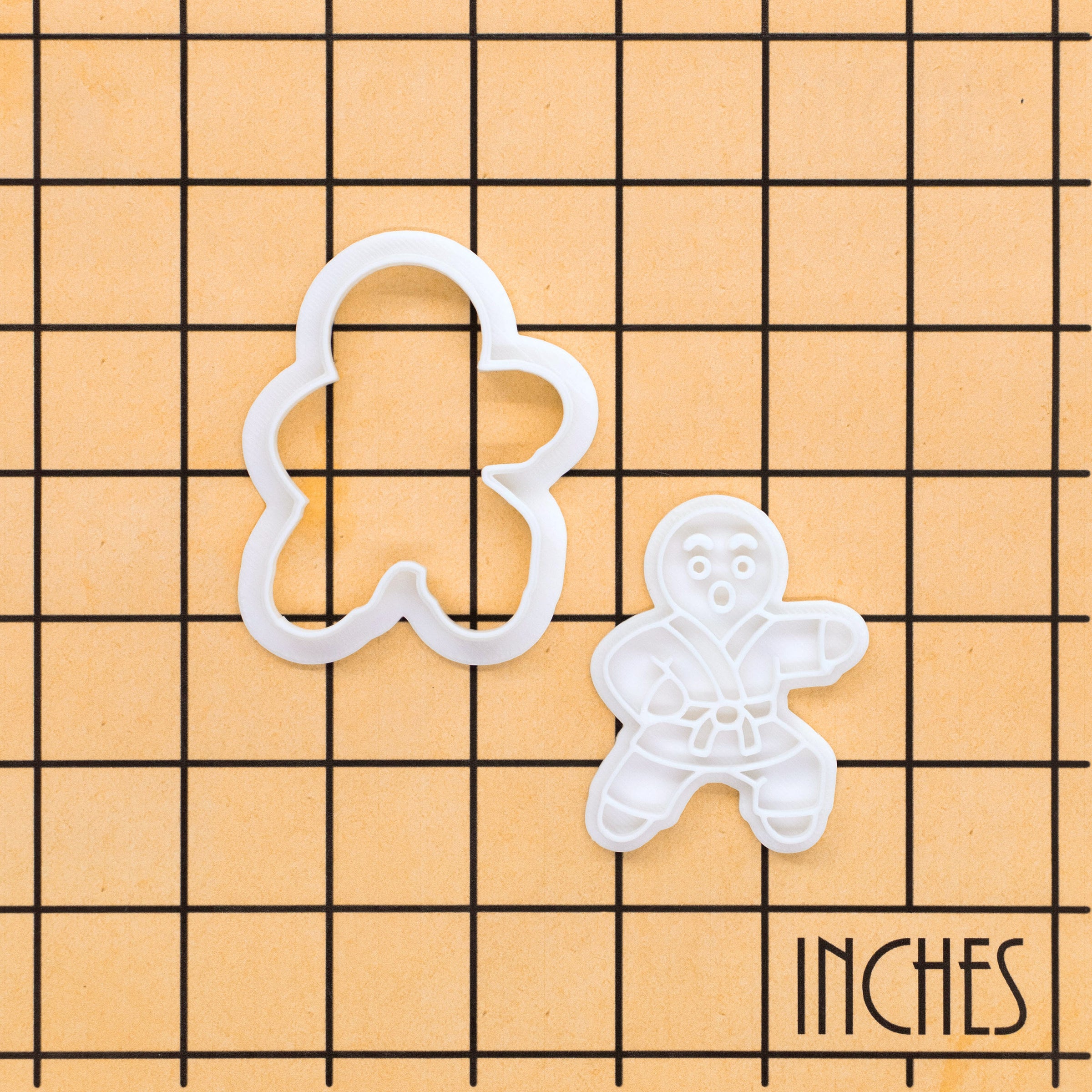 Karate Gingerbread Man Mini Set