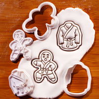 Karate Gingerbread Man & Gi Mini Set