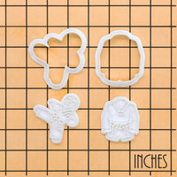 Taekwondo Gingerbread Man & Dobok Mini Set