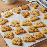 American Football Helmet Mini Set