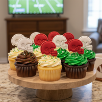 American Football Helmet Mini Set
