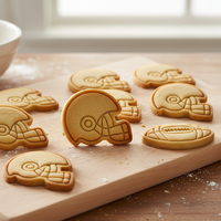 American Football & Helmet Mini Set