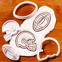 American Football & Helmet Mini Set