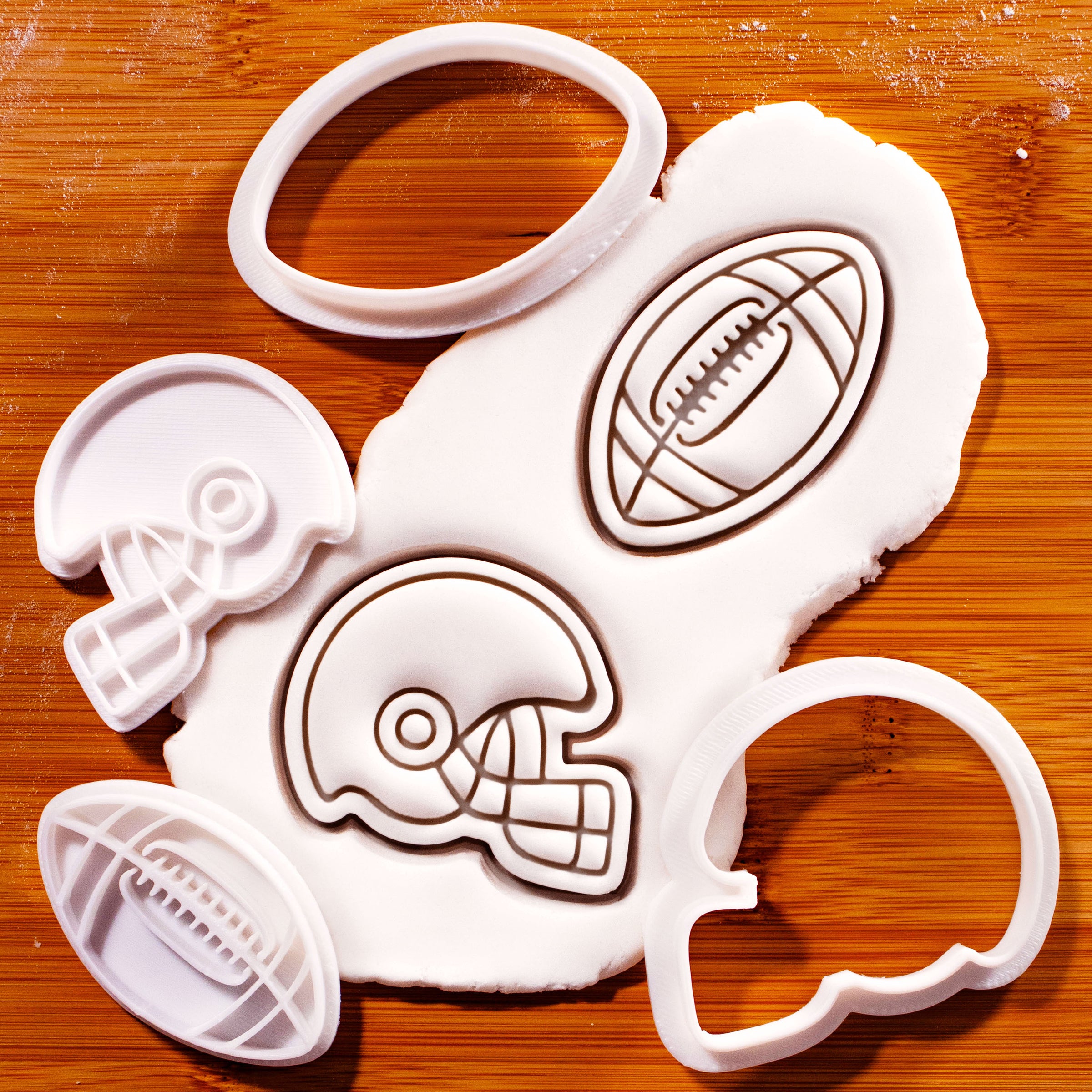 American Football & Helmet Mini Set