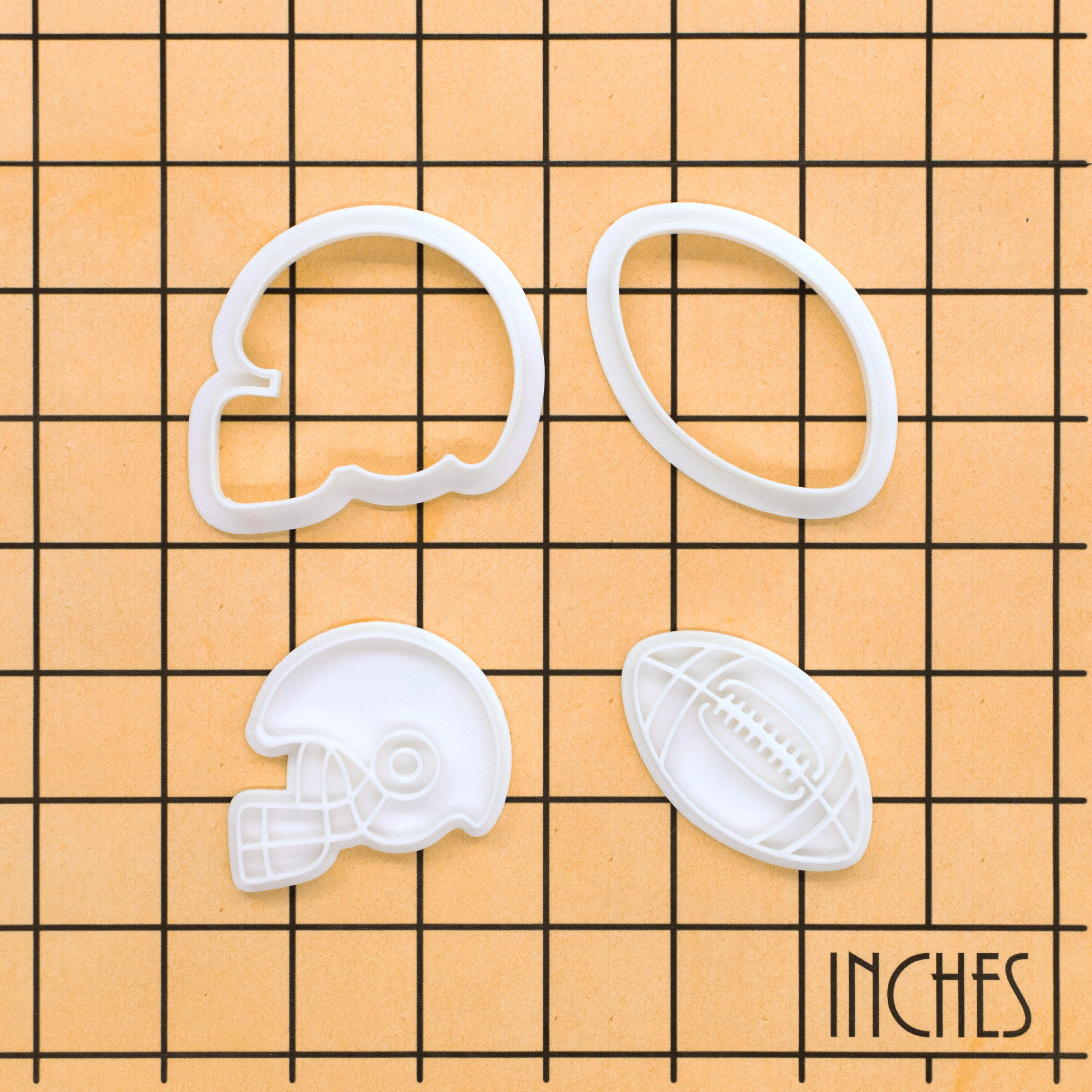 American Football & Helmet Mini Set