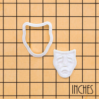 Tragedy Mask Mini Set