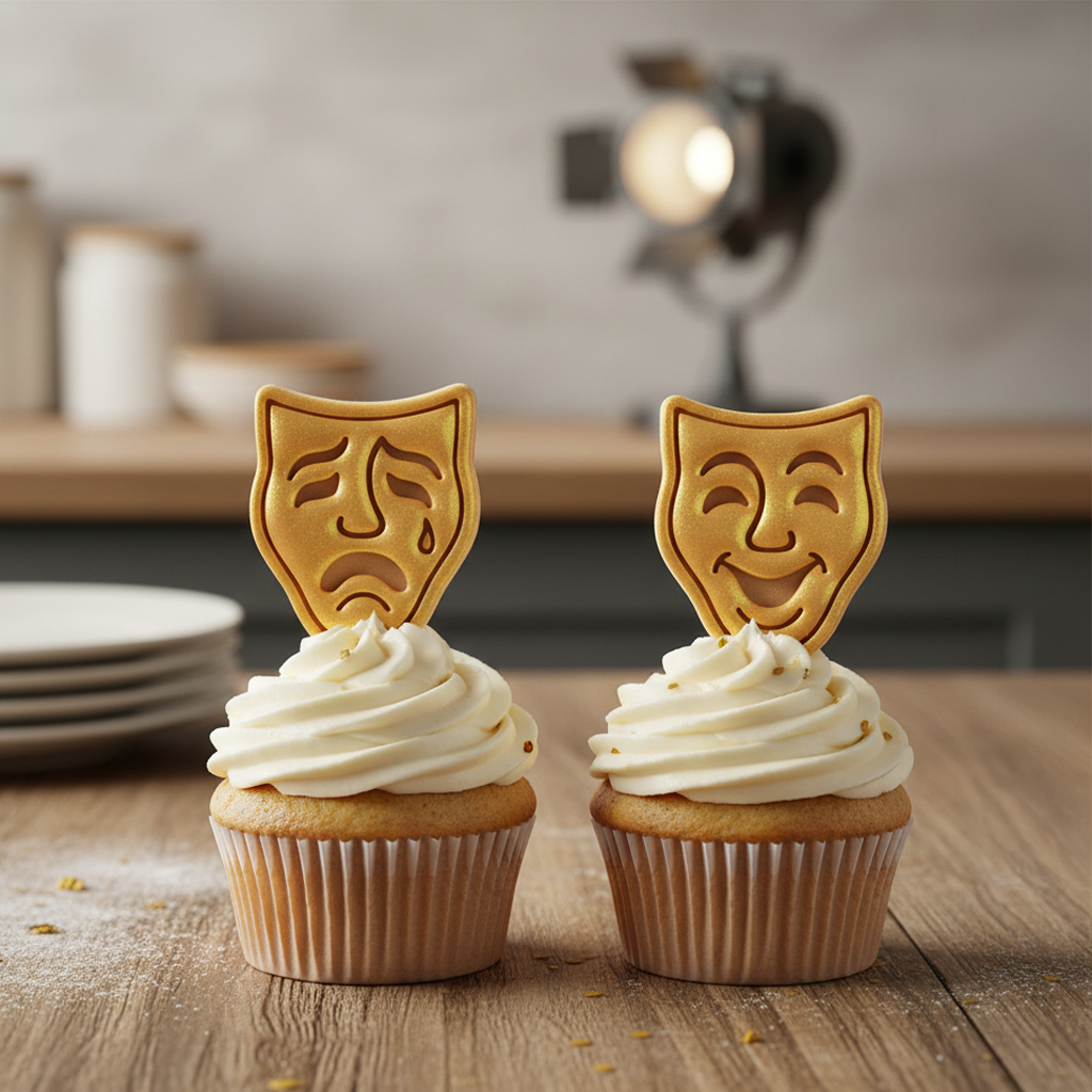 Comedy & Tragedy Mask Mini Set