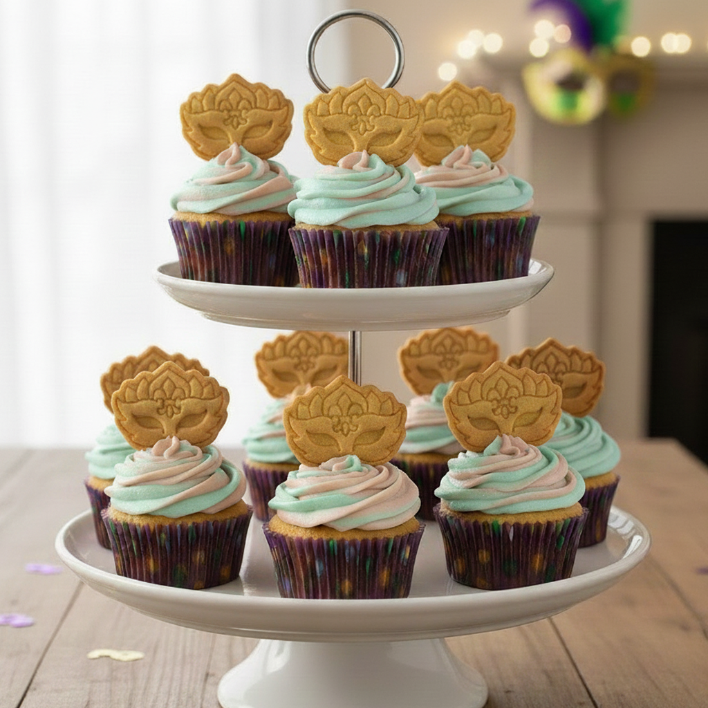 Mardi Gras Mask Mini Set