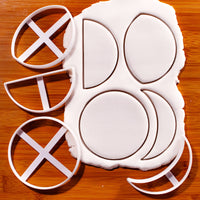 Set of 4 Moon Cycle Phases (Large)