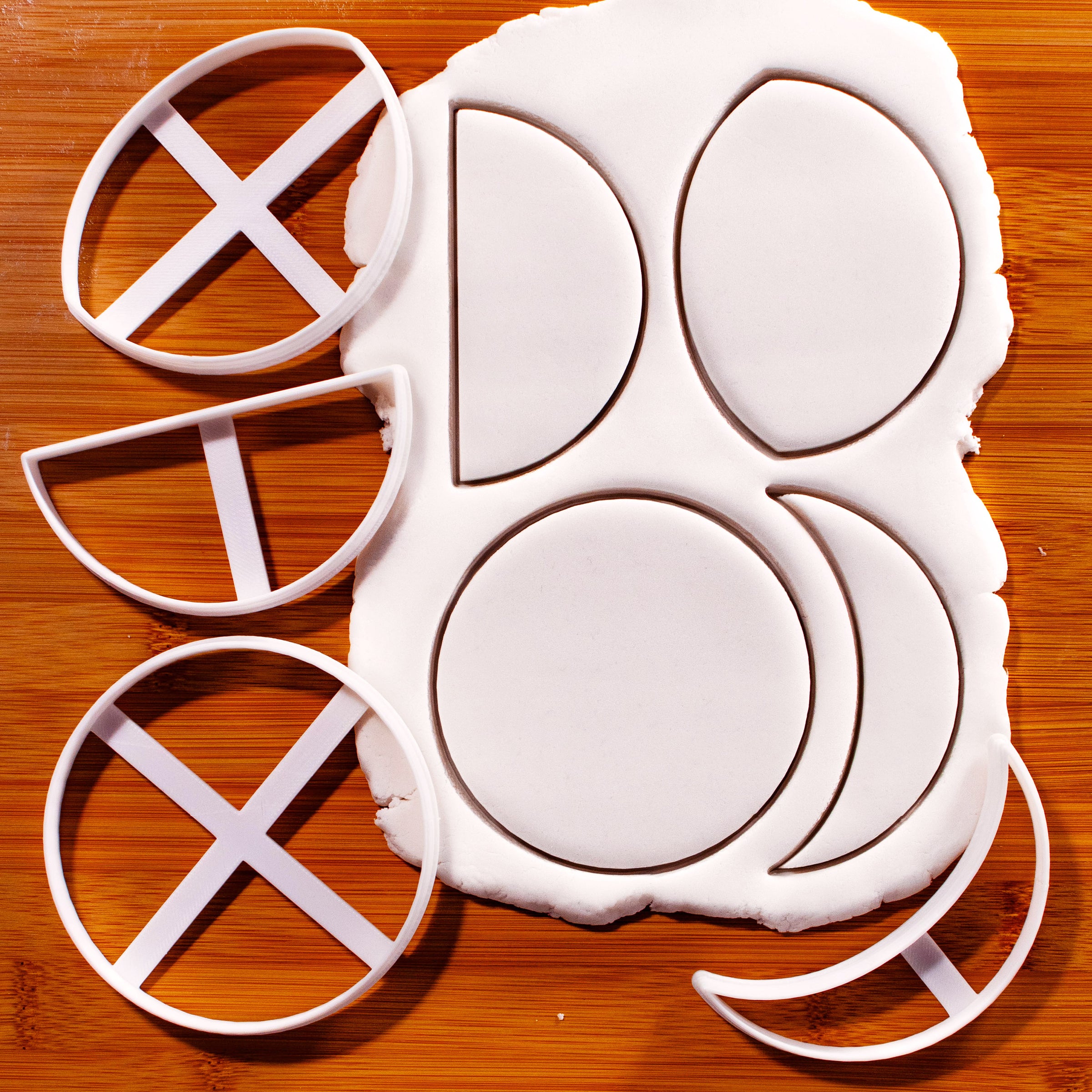 Set of 4 Moon Cycle Phases (Large)