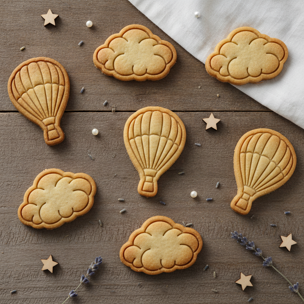 Hot Air Balloon & Fluffy Cloud Mini Set