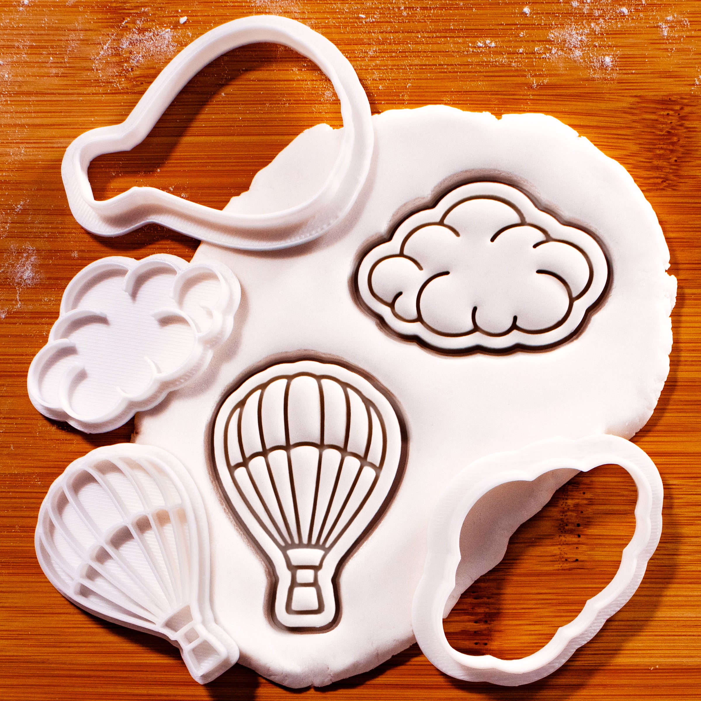 Hot Air Balloon & Fluffy Cloud Mini Set
