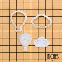 Hot Air Balloon & Fluffy Cloud Mini Set