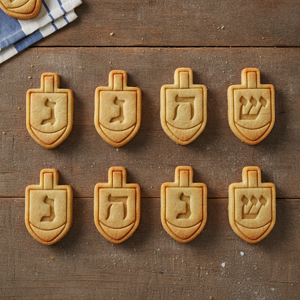 Dreidel Mini Set: Gimel, Nun, Hei, Shin
