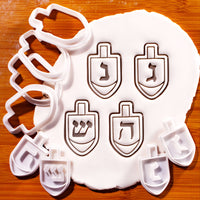 Dreidel Mini Set: Gimel, Nun, Hei, Shin