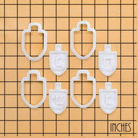 Dreidel Mini Set: Gimel, Nun, Hei, Shin