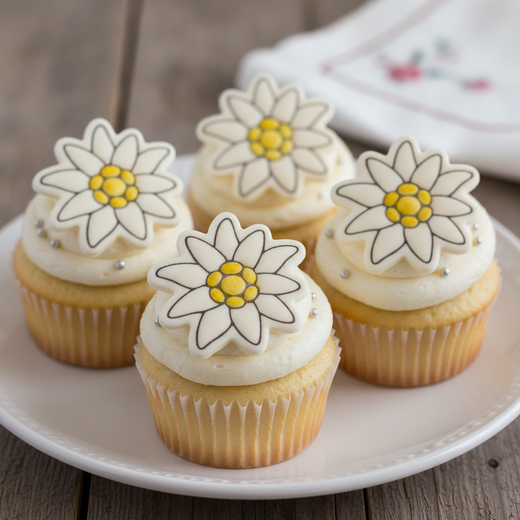Edelweiss & Cute Snowy Mountain Mini Set