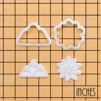 Edelweiss & Cute Snowy Mountain Mini Set