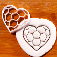 Soccer Ball Heart (Small)