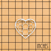 Soccer Ball Heart (Small)