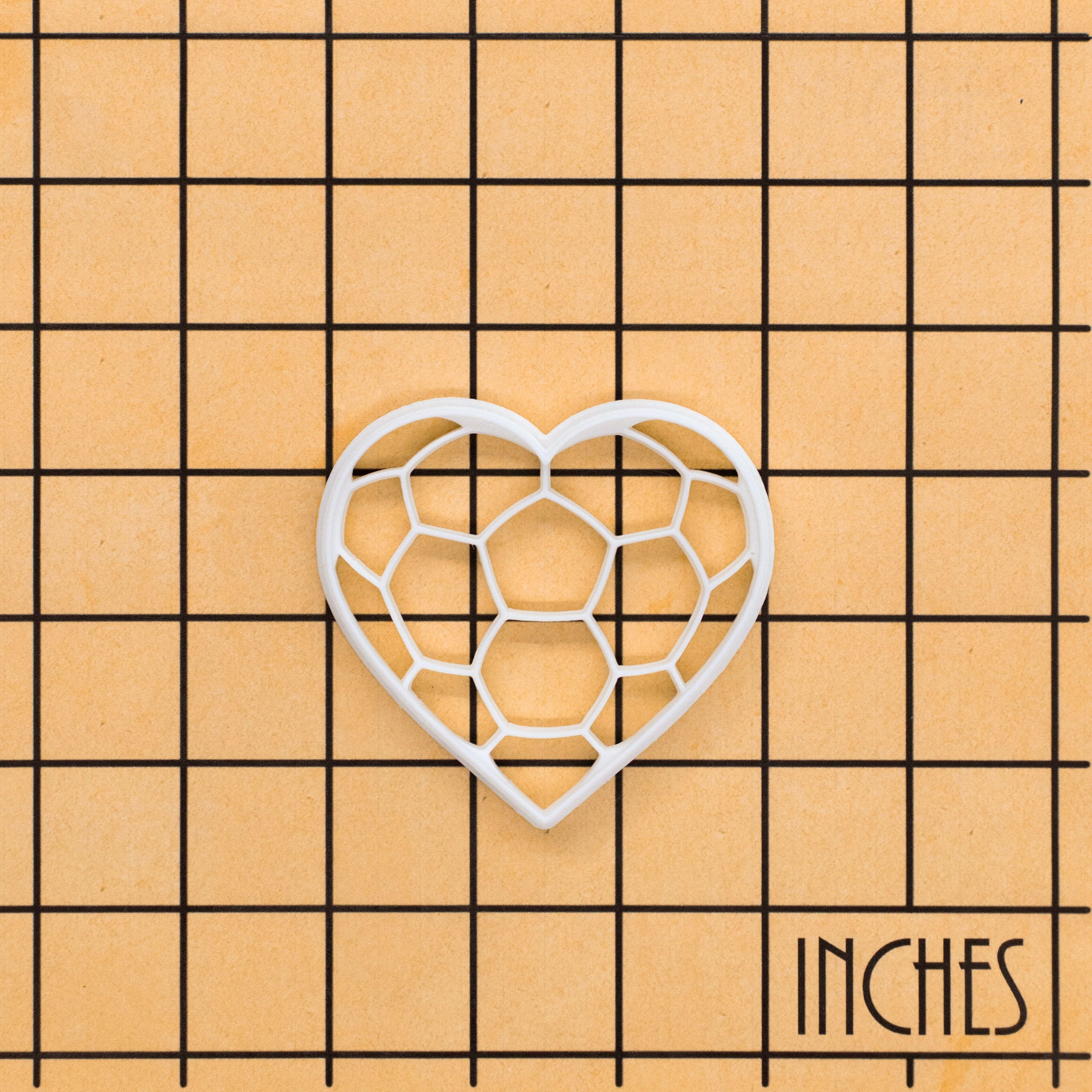 Soccer Ball Heart (Small)