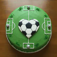 Soccer Ball Heart (Small & Large)