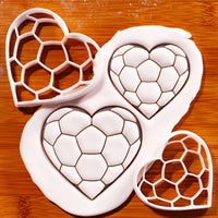Soccer Ball Heart (Small & Large)