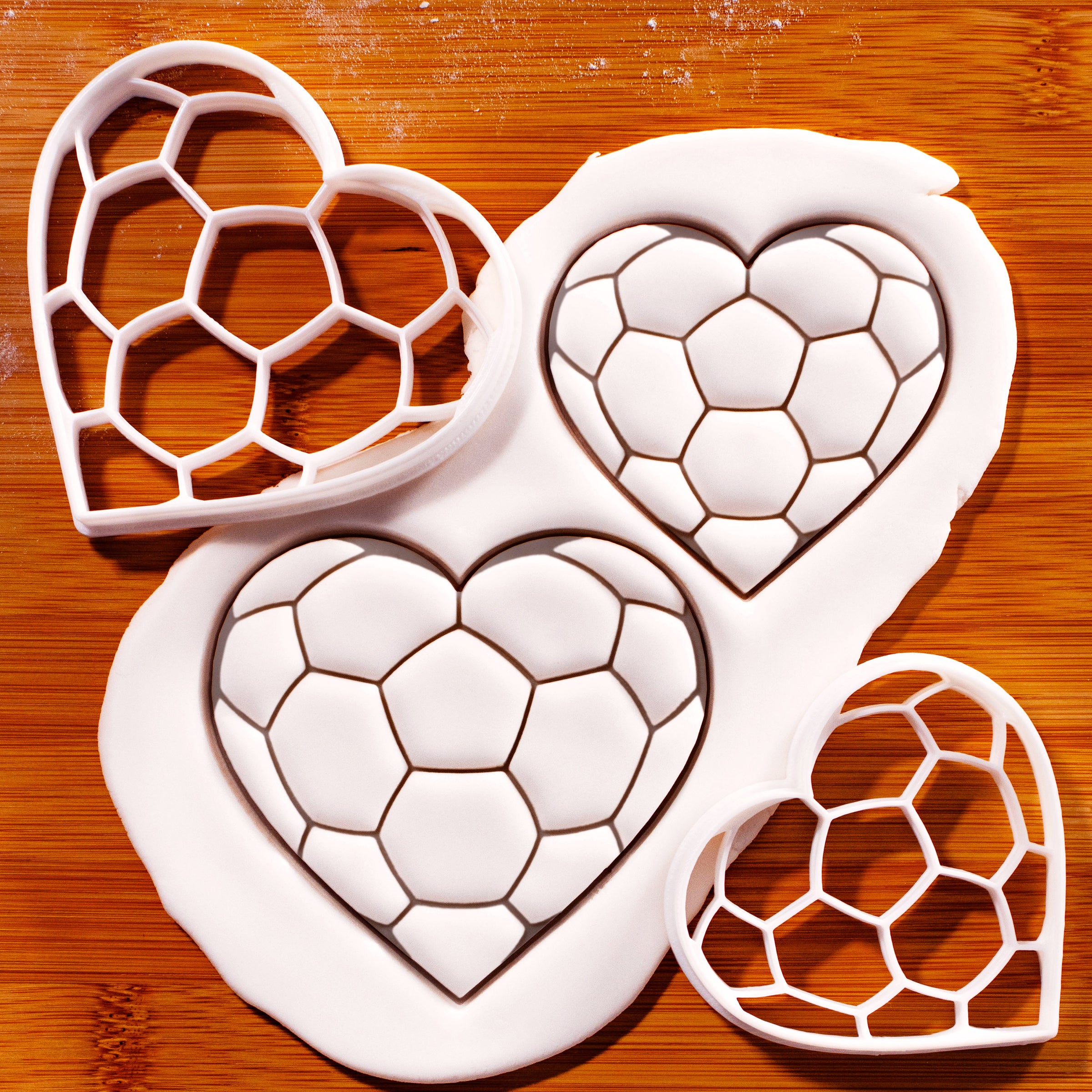 Soccer Ball Heart (Small & Large)