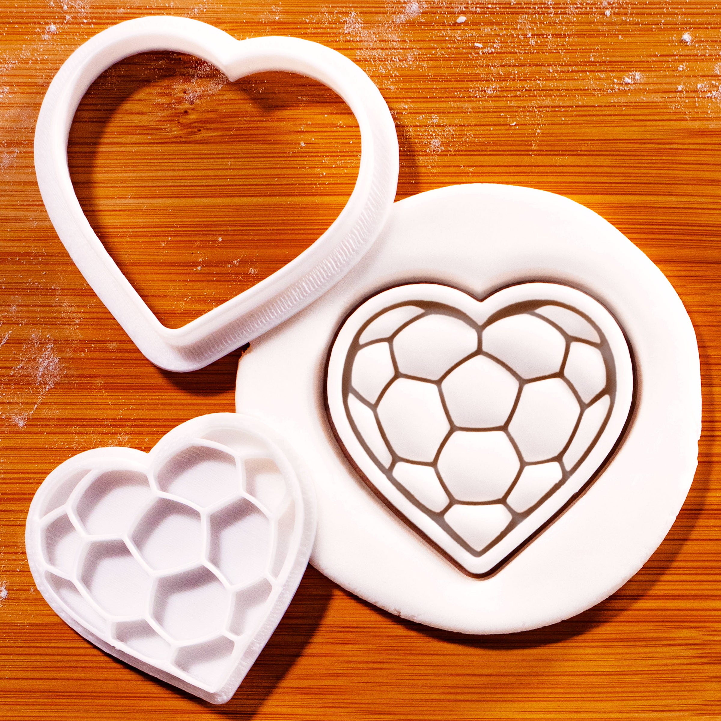 Soccer Ball Heart Mini Set