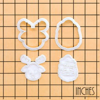 Cute Santa Claus & Reindeer Mini Set