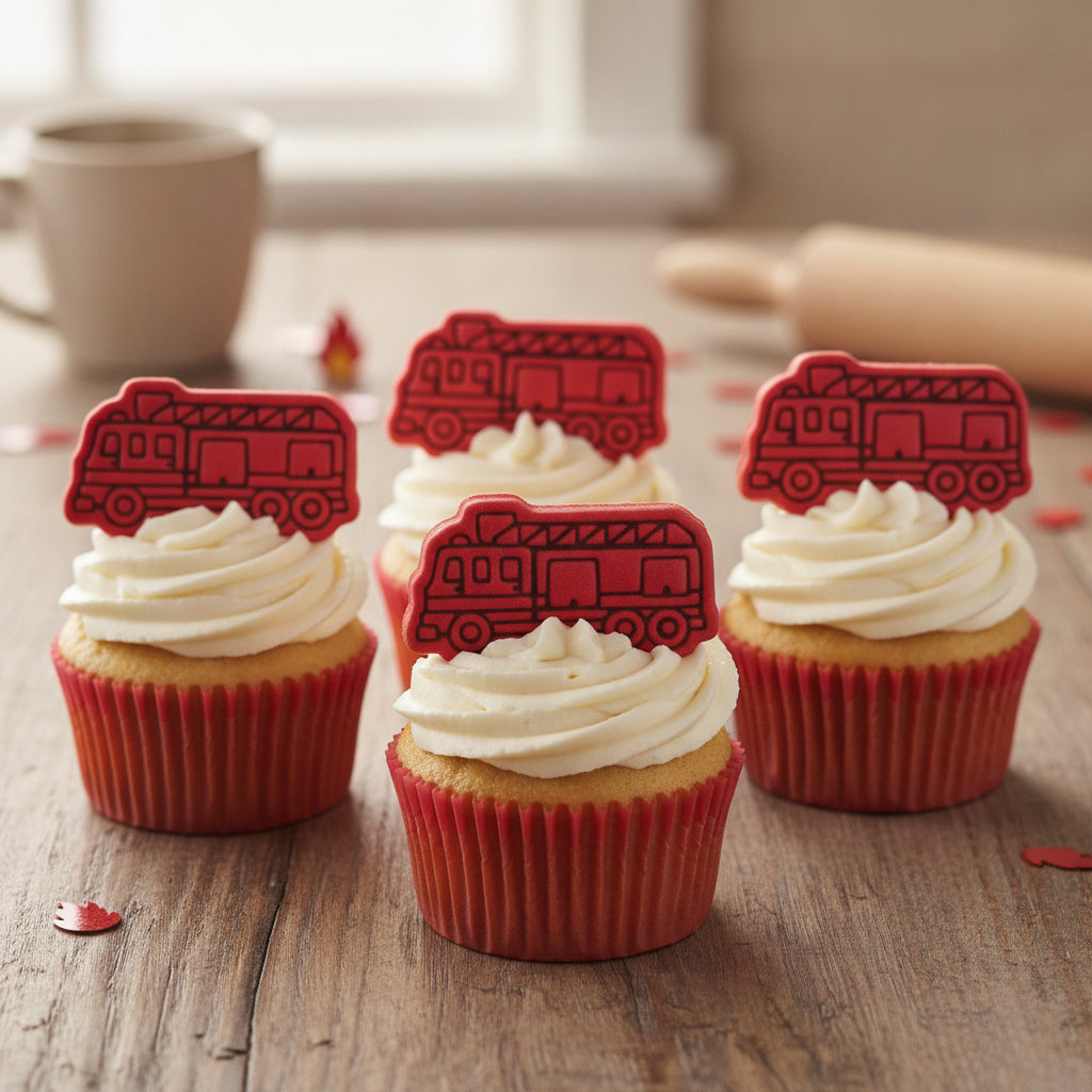 Fire Truck & Fire Hydrant Mini Set