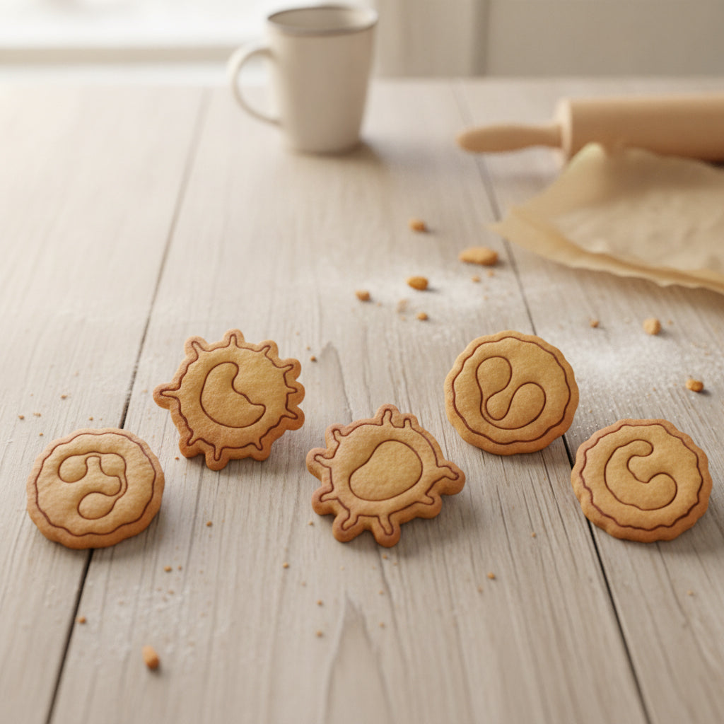 Set of 5 White Blood Cells Mini Set