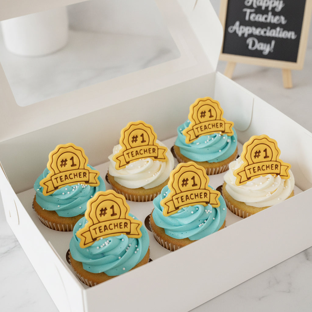 Number 1 Teacher Badge Mini Set