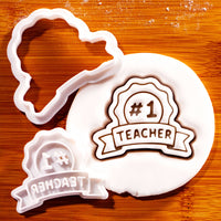 Number 1 Teacher Badge Mini Set