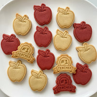 Number 1 Teacher Badge & Apple Mini Set