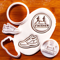 Finisher Medal & Running Shoe Mini Set