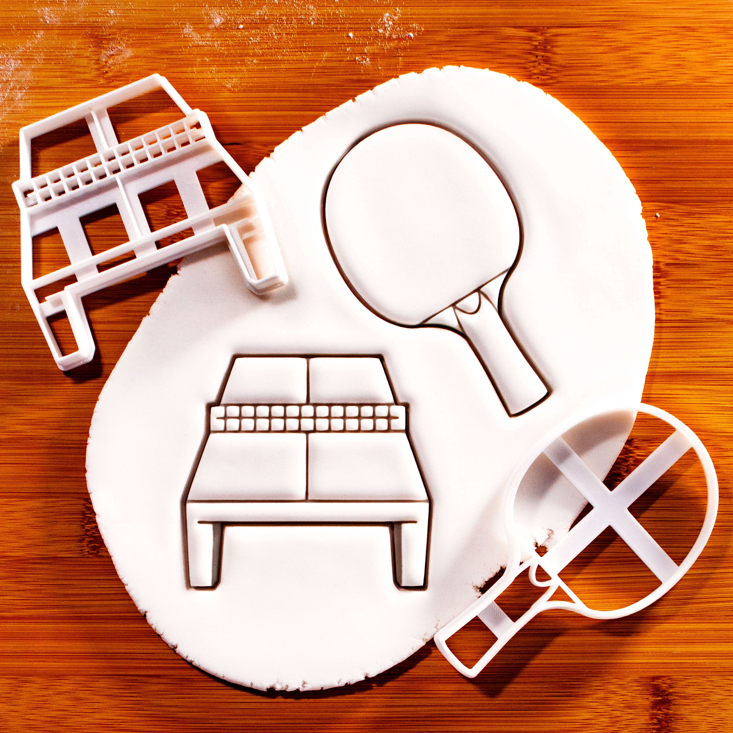 Table Tennis Racket & Table