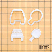 Table Tennis Racket & Table Mini Set