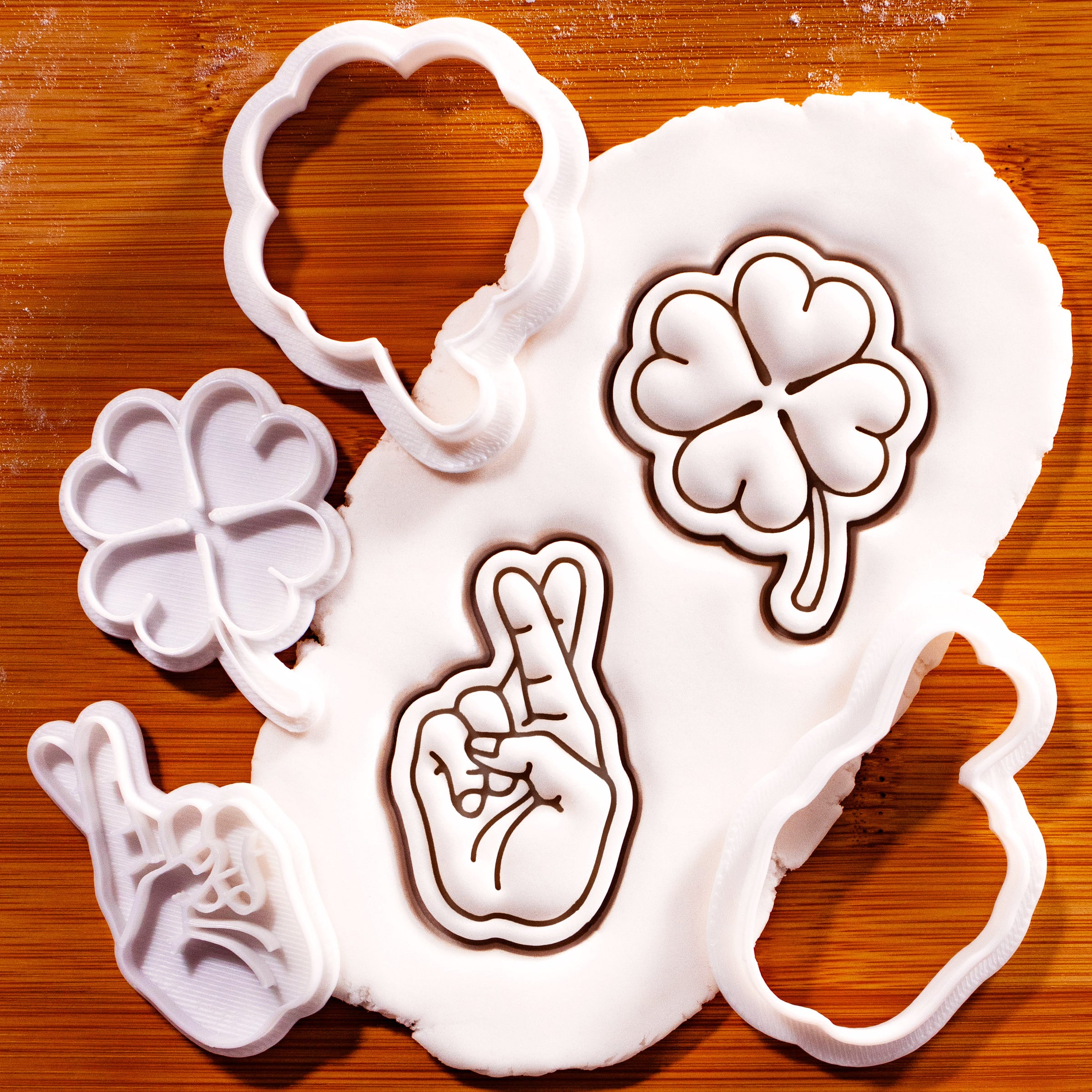 Fingers Crossed & Four Leaf Clover Mini Sets