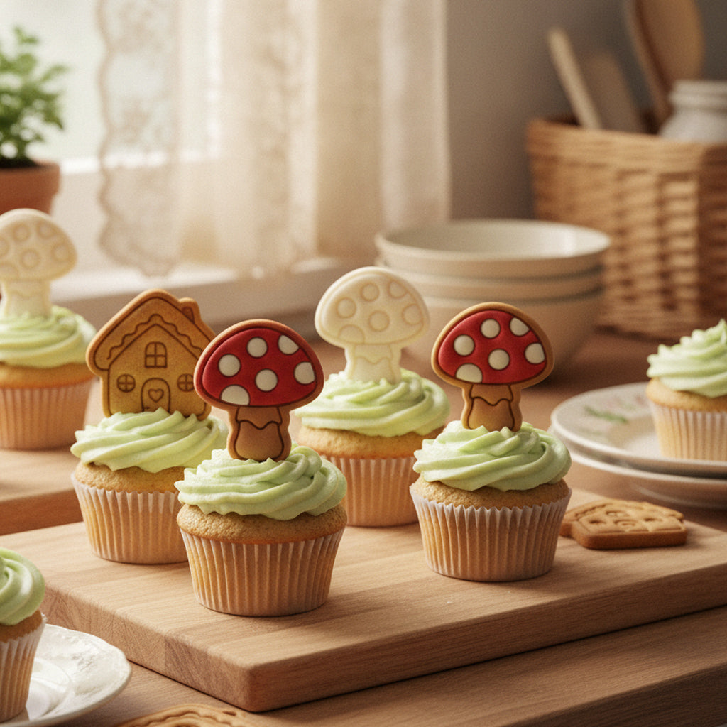 Mushroom & Cottage House Mini Set