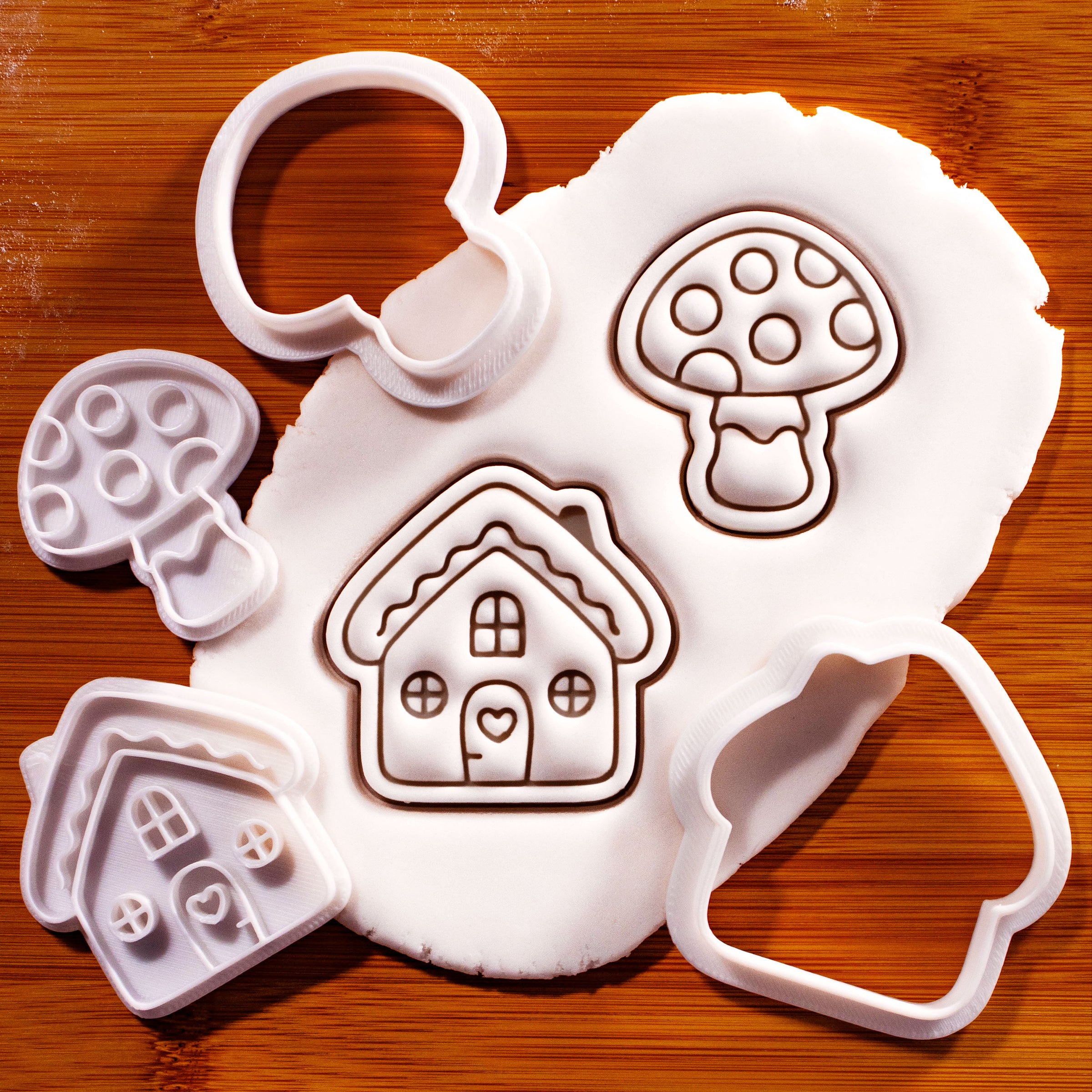Mushroom & Cottage House Mini Set