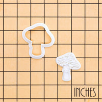 Toadstool Mini Cookie Cutter & Stamp Set